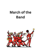 March of the Band Concert Band sheet music cover